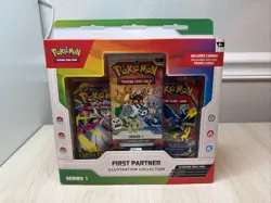 Pokemon: First Partner Illustration Collection Series 1 -Sealed w/ Mild Damage - Image 1