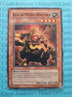 ANPR-EN018 Koa'ki Meiru Boulder Yu-Gi-Oh Card Unl New - Image 1