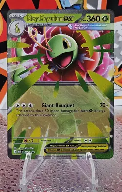 Mega Meganium ex 034 Black Star Promo Ascended Heroes Pokemon TCG NM - Image 1