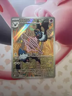 Pokemon TCG SV: White Flare #120/086 Swoobat NM - Image 1