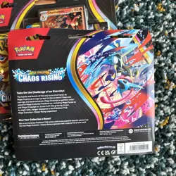 LOT OF 4 - Pokemon Chaos Rising ME04 3-Pack Blister- Sealed! In Hand Fast Ship! - Image 2
