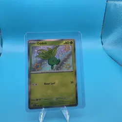 The Pokemon Company Oddish 092/091 SV Paldean Fates Shiny Rare Holo English - Image 1