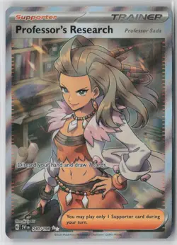 Professor's Research (Professor Sada) 240/198 Ultra Rare Scarlet & Violet NM - Image 1