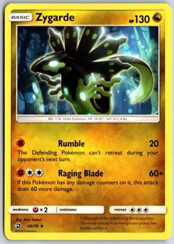 Zygarde 49 UC Dragon Majesty Pokemon NM/M - Image 1