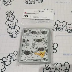 Wooloo Fluffy Flock Deck Shield 65 Count Pokemon Card Sleeves Unopened - Image 1