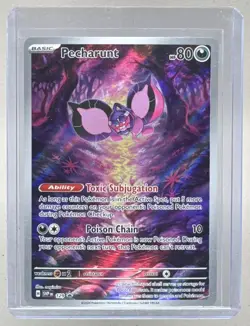 Pecharunt 2024 Pokemon SV Shrouded Fable ETB Promo #129 - Image 1