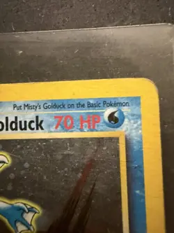 Pokemon TCG Gym Challenge Misty's Golduck 12/132 Holo Rare 1st Edition English - Image 5