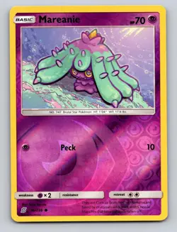 Mareanie 96/236 Common Unified Minds Pokemon Reverse Holo NM - Image 1