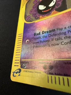 Gastly 109/165 Expedition Base Set Reverse Holo Rare Pokemon TCG - Image 4