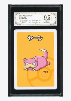 Pokemon PCG 9.5 Slowpoke 2019 Old Maid Japanese - Image 1
