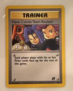 Wizards of the Coast Pokemon TCG Here Comes Team Rocket! 71/82 Rare Unl ENG Reg - Image 1