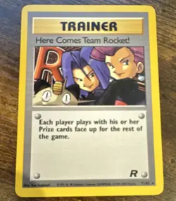 Wizards of the Coast Pokemon TCG Here Comes Team Rocket! 71/82 Rare Unl ENG Reg - Image 2