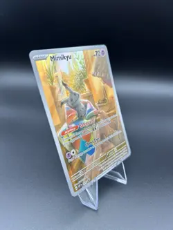 Pokemon Mimikyu 075 SV Scarlet & Violet Promo Holo EN Basic 70 HP Paldean Fates - Image 4