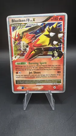 Pokemon Blaziken FB LV.X 142/147 Supreme Victors Holo Ultra Rare Fire 110 HP Eng - Image 1