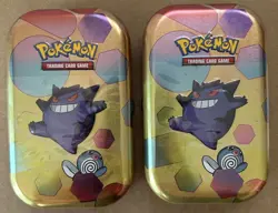 151 Gengar Mini Tins LOT OF 2x Brand New Pokemon Factory Sealed - Image 1