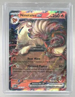 Ninetales ex 2023 Pokemon Scarlet Violet 151 #038 (A) - Image 1