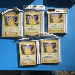 5-Pokemon TCG 25th Anniversary 1st Partner Collector Jumbo Binder Pikachu Jumbo - Image 2