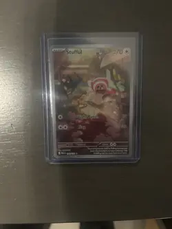 Pokemon TCG stufful 154/132 illustration rare Mega evolutions - Image 1
