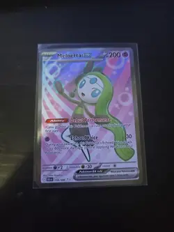 Meloetta ex - 159/086 - Pokemon Black Bolt Secret Rare NM - Image 1