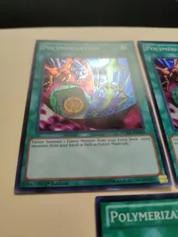 3x Polymerization FUEN-EN049/DPYG-EN020 Super Rare NM/LP - Image 2