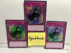 x3 Non-Fusion Area Ultra Rare 3x MAMA-EN095 NM 1st Edition Yu-Gi-Oh! - Image 1