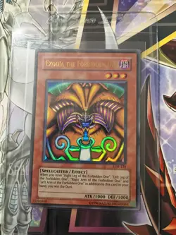 Exodia Legend Of Blue Eyes Complete Set Original Print Unlimited Lp/MP + bonus - Image 2