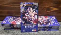One Piece TCG The Azure Sea’s Seven OP-14 Sleeved Booster Pack Lot Of 15 Sealed - Image 1