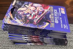 One Piece TCG The Azure Sea’s Seven OP-14 Sleeved Booster Pack Lot Of 15 Sealed - Image 3