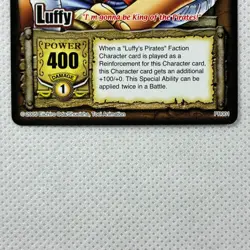 One Piece Collectible Cardgame Promo Card PR001 Luffy Bandai 2005 Japan - Image 4