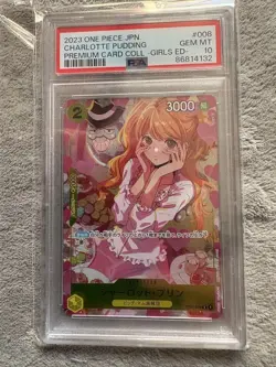 ONE PIECE Card Game Graded Card Set Nefertari Vivi Pudding Bonney PSA 10 Japan - Image 4
