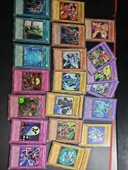 Elemental Hero Set -Yu- Gi-Oh 22 Card Bundle- Mix In Quality And Condition Lp-wp - Image 1