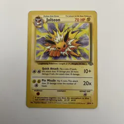 Pokemon TCG Jolteon Jungle 20/64 Regular Rare Non-Holo Card - Image 1