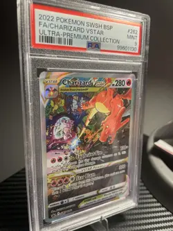 Pokemon Charizard VSTAR Ultra Premium Collection Card PSA 9 SWSH262 - Image 2
