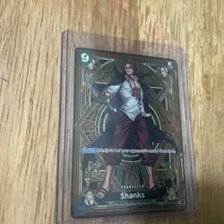 One Piece Card Game Shanks OP01-120 Secret Rare Alt Art - Image 4