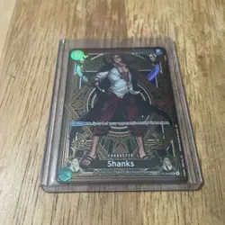 One Piece Card Game Shanks OP01-120 Secret Rare Alt Art - Image 5