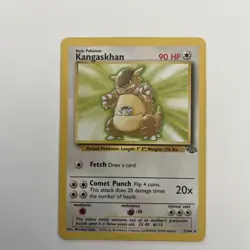 🔥 Kangaskhan 21/64 🔥 Original Non Holo Rare Jungle Set Pokemon Card WOTC 1999 - Image 1