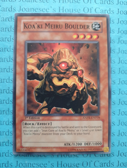 ANPR-EN018 Koa'ki Meiru Boulder Yu-Gi-Oh Card 1st Edition New - Image 1