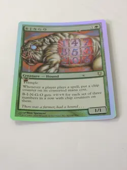 MTG - FOIL - B-I-N-G-O - Unhinged - NM - Image 3