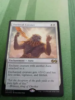 MTG FOIL Daybreak Coronet Ultimate Masters Mint Condition - Image 1