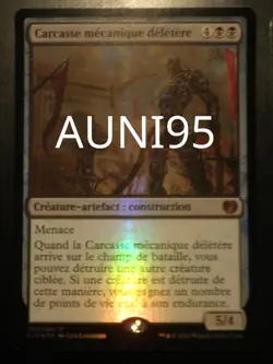 mtg magic Noxious Gearhulk FOIL FRENCH vf fr Carcasse mecanique deletere - Image 1