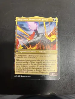 MTG Magic the Gathering Megatron, Tyrant Transformers Commander - Image 2
