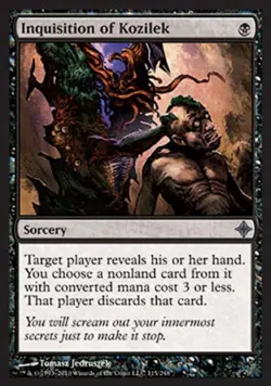Inquisition of Kozilek - Medium Play MTG Rise of the Eldrazi - Image 1