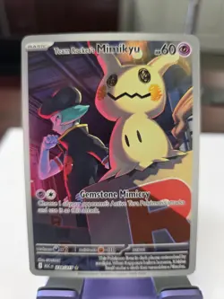 Pokemon TCG Pokemon Team Rocket's Mimikyu Holo - Image 1