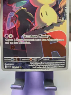 Pokemon TCG Pokemon Team Rocket's Mimikyu Holo - Image 3