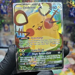 Pokemon TCG Sun & Moon Dedenne 195a/214 Alt Art Promo Trainers Toolkit Sealed - Image 1