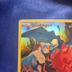 Pokemon TCG Druddigon TG09/TG30 Silver Tempest Ultra Rare Holo 2022 - Image 2