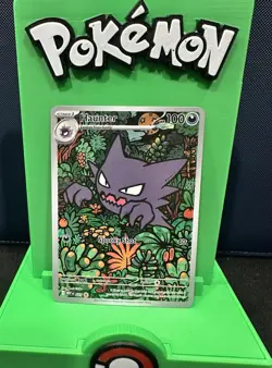 Pokemon TCG Haunter Promo Full Art Holo MEP 027 Black Star Promo English 2025 - Image 1