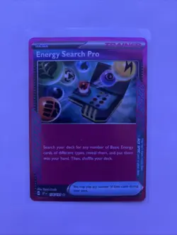Pokemon TCG Energy Search Pro 176/191 Sv08: Surging Sparks NM Ace Spec - Image 1