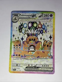 Pokemon TCG Palossand EX Surging Sparks Ultra Rare Full Art 221/191 - NM - Image 1