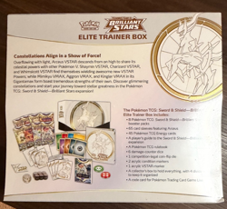 Pokemon TCG Sword & Shield Brilliant Stars Elite Trainer Box - 8 Packs (85012) - Image 3
